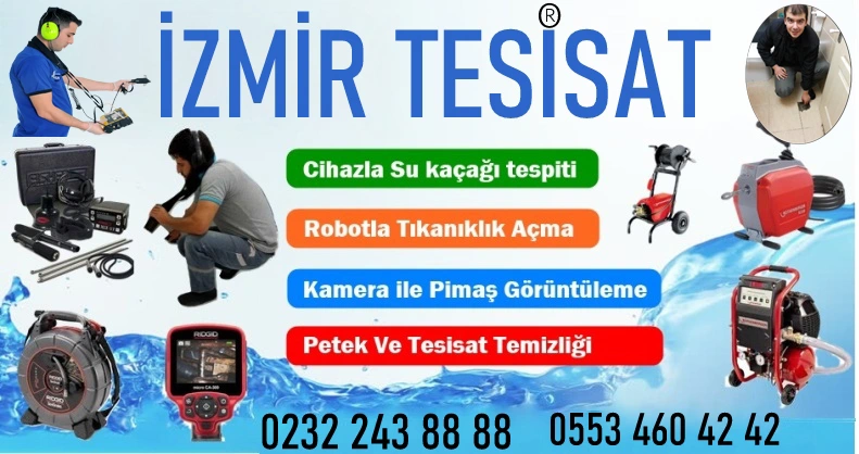 İzmir su kaçak tespiti